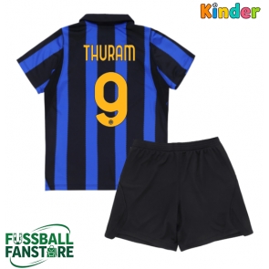Inter Milan Marcus Thuram #9 Replik Heimtrikot Kinder 2026-27 Kurzarm (+ Kurze Hosen)